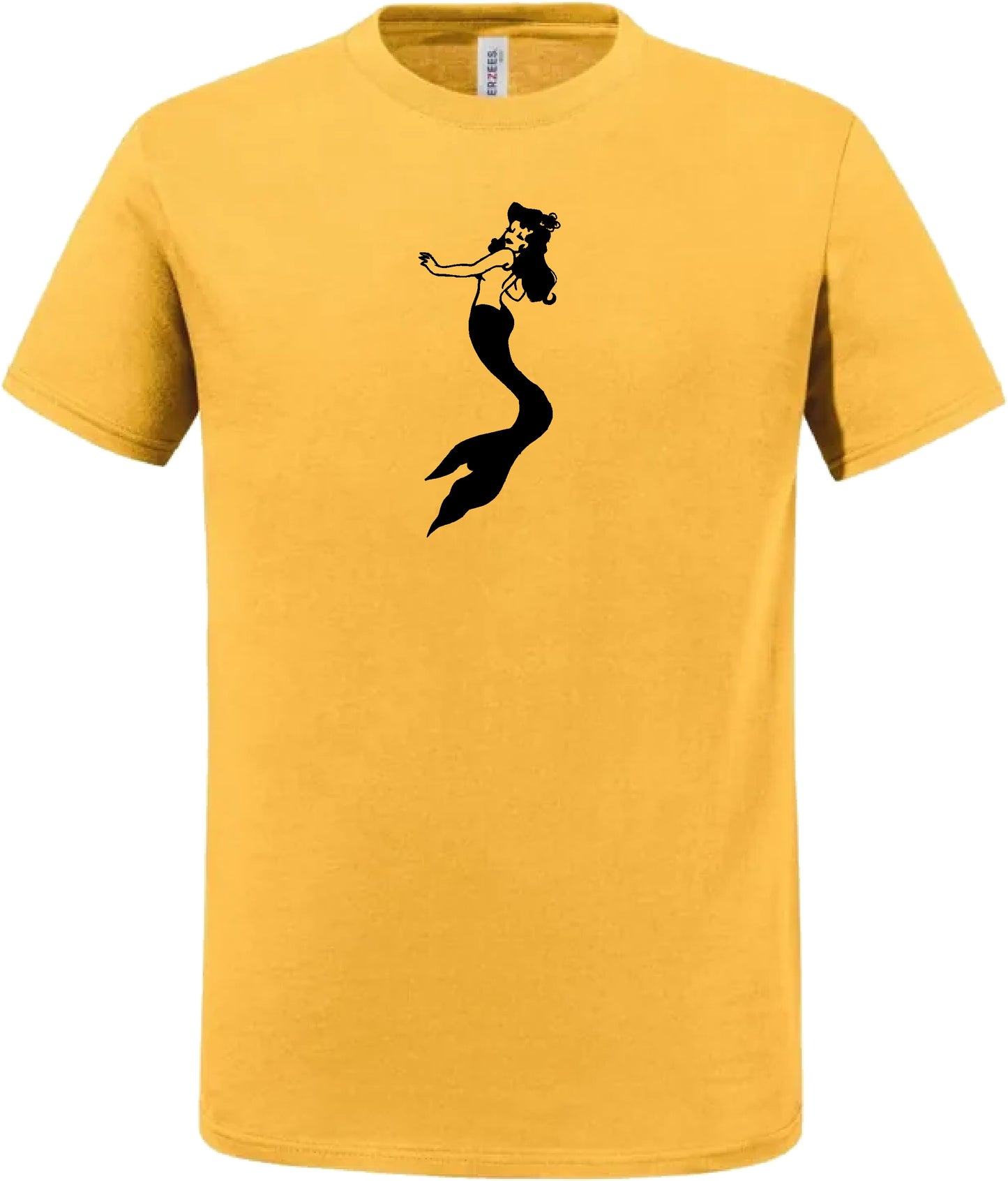 Mermaid Organic Cotton T-Shirt: Sea Folklore, Various Colours