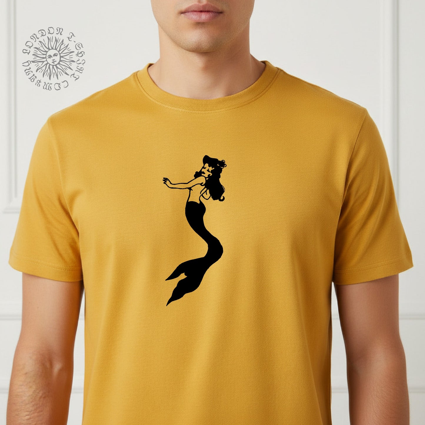 Mermaid Organic Cotton T-Shirt: Sea Folklore, Various Colours