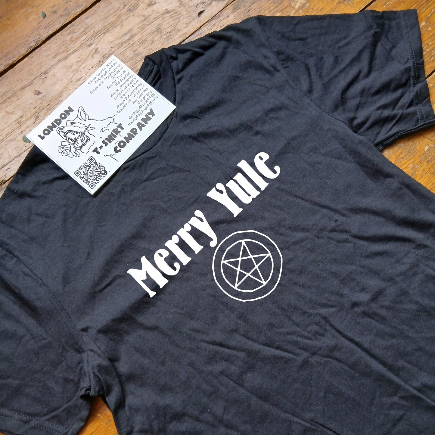 Merry Yule T-Shirt - Folk Christmas, Festive Gift, Various Colours