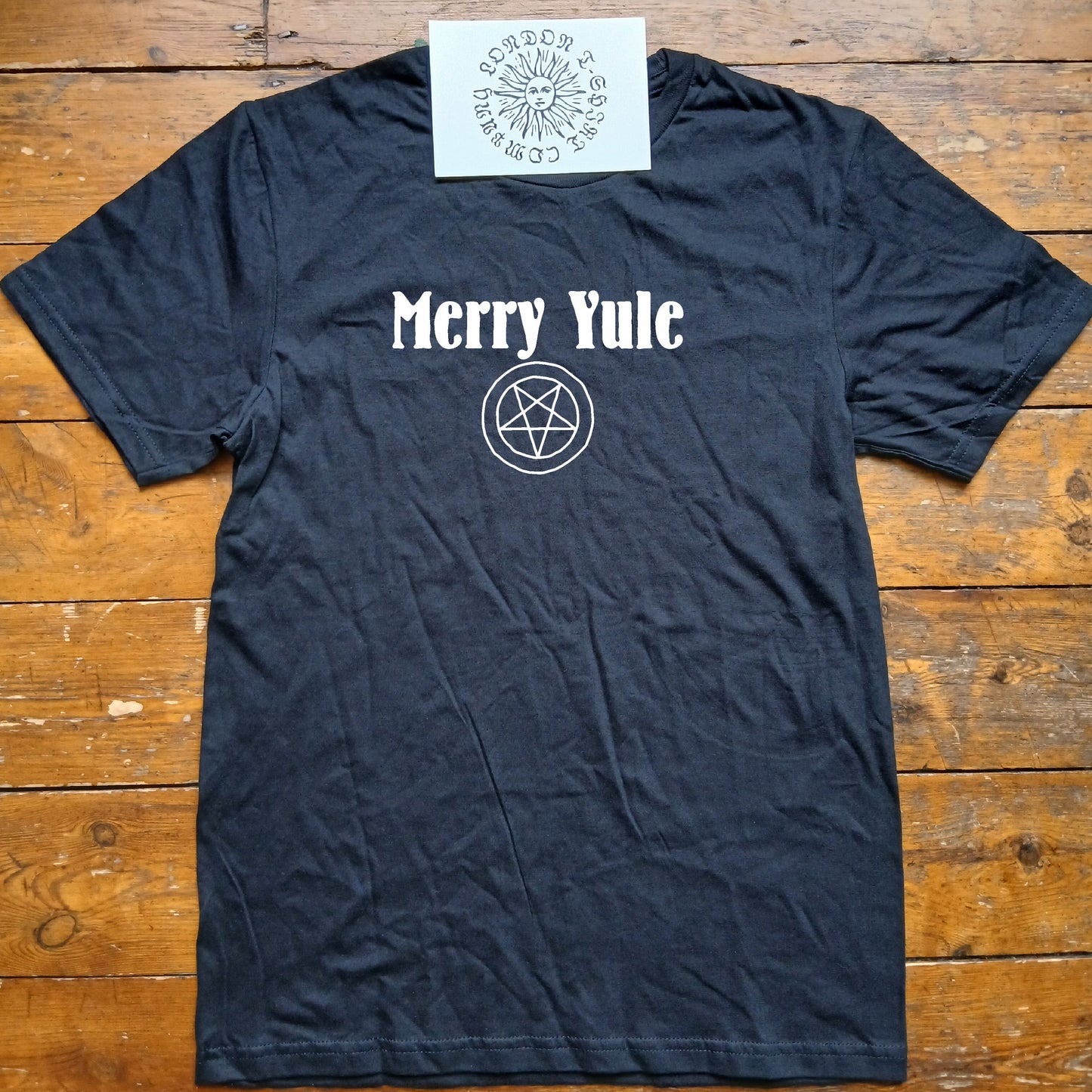Merry Yule T-Shirt - Folk Christmas, Festive Gift, Various Colours