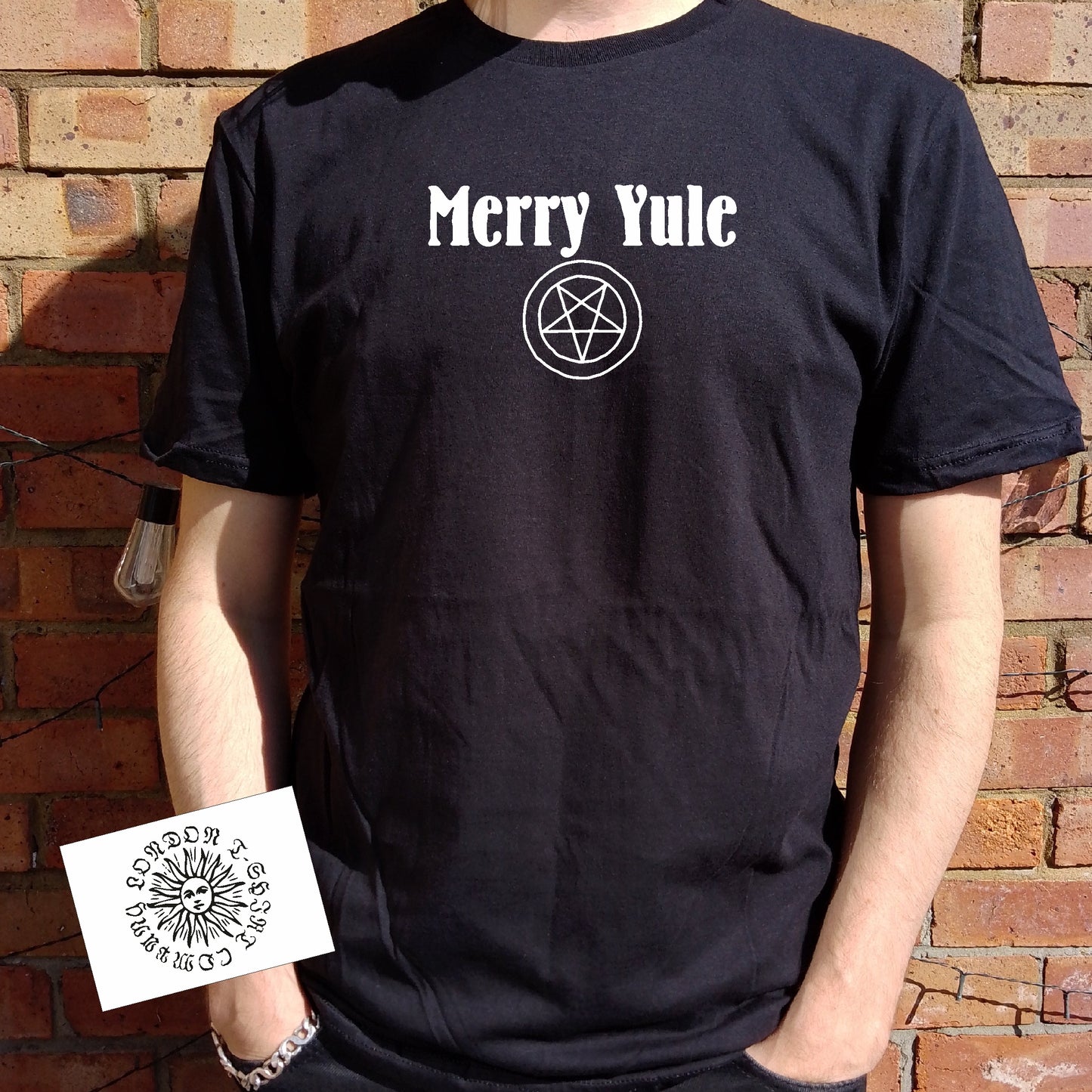 Merry Yule T-Shirt - Folk Christmas, Festive Gift, Various Colours