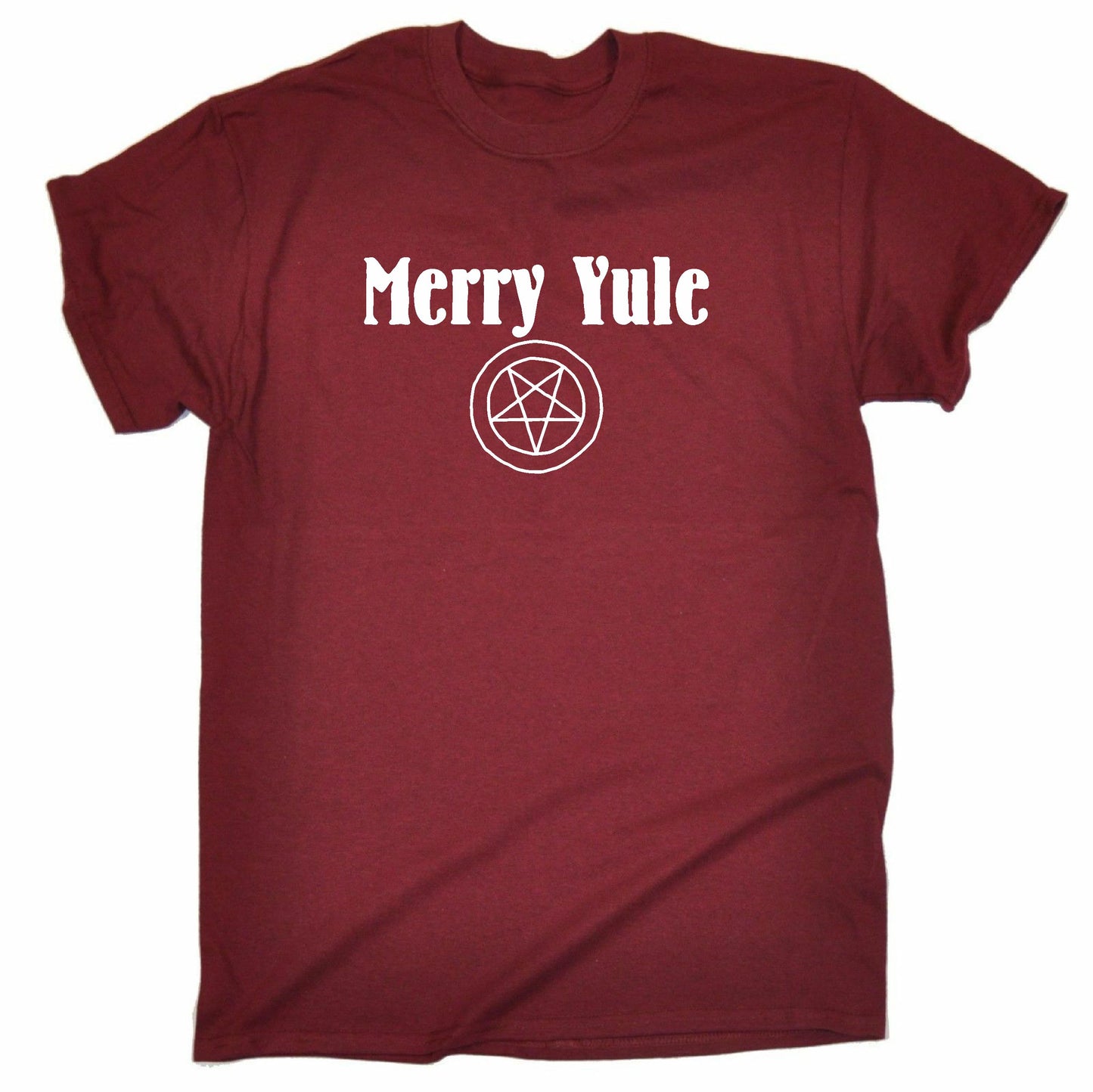 Merry Yule T-Shirt - Folk Christmas, Festive Gift, Various Colours
