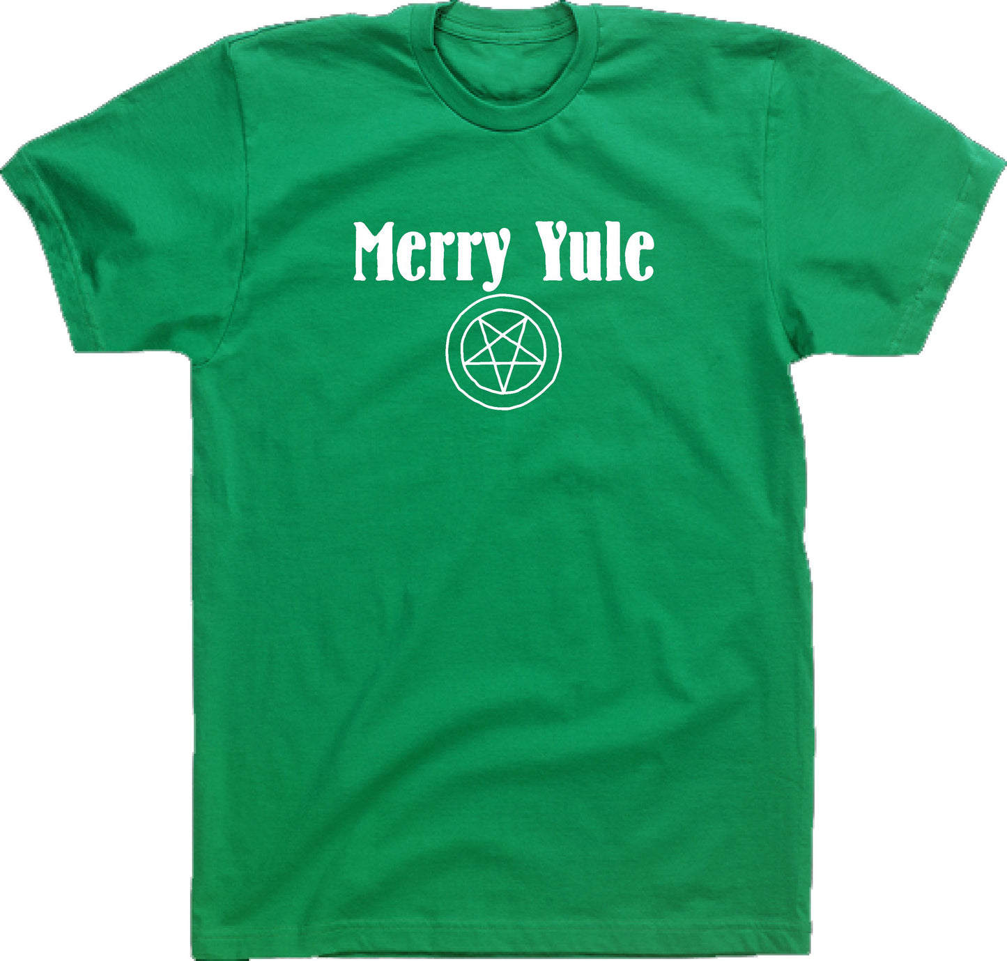 Merry Yule T-Shirt - Folk Christmas, Festive Gift, Various Colours