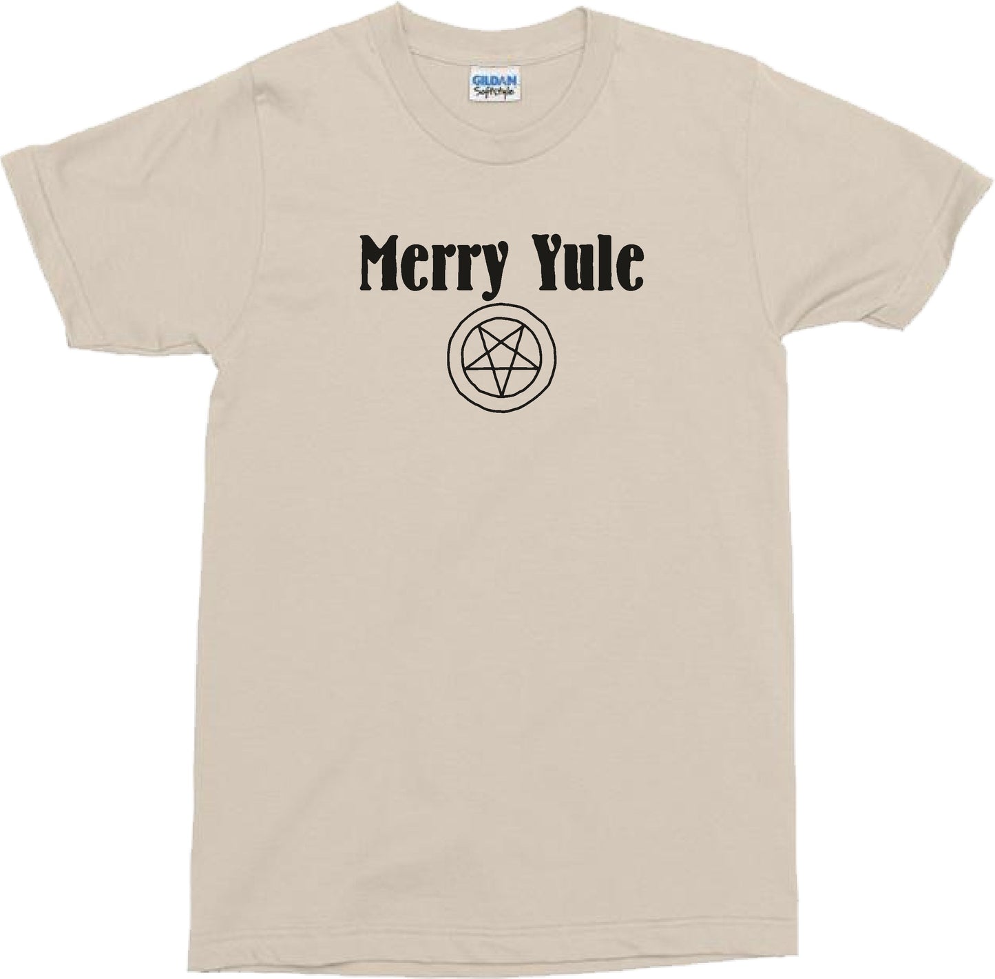 Merry Yule T-Shirt - Folk Christmas, Festive Gift, Various Colours