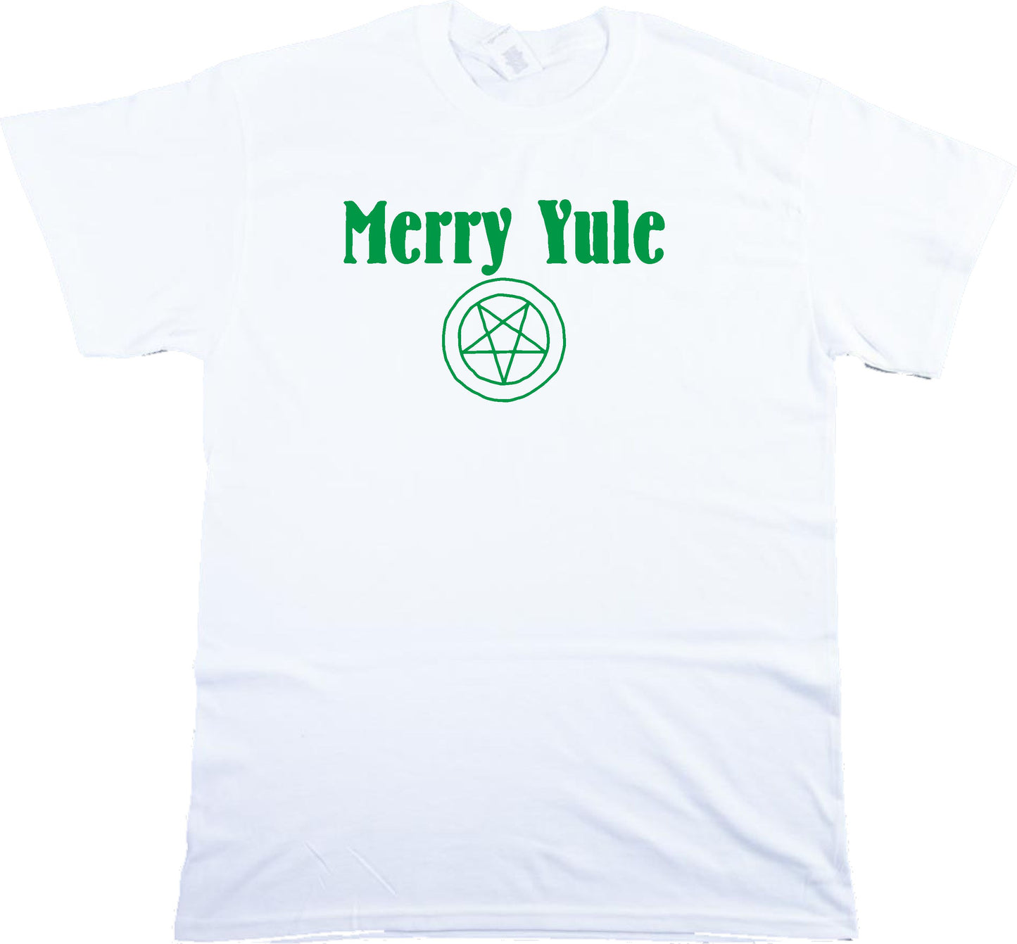 Merry Yule T-Shirt - Folk Christmas, Festive Gift, Various Colours