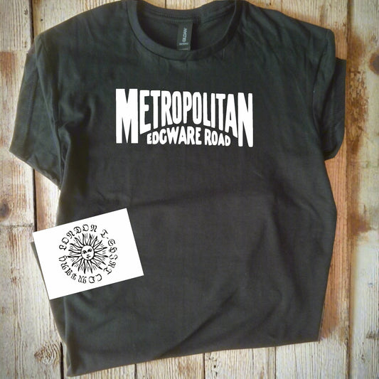 Metropolitan T-Shirt - Edgware Road Music Hall Theatre, London Souvenir, Various Colours
