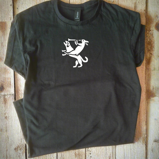 Lord Of Misrule T-Shirt - 'Feast Of Fools', Alternative Christmas Gift, Hare & Dog, S-XXL