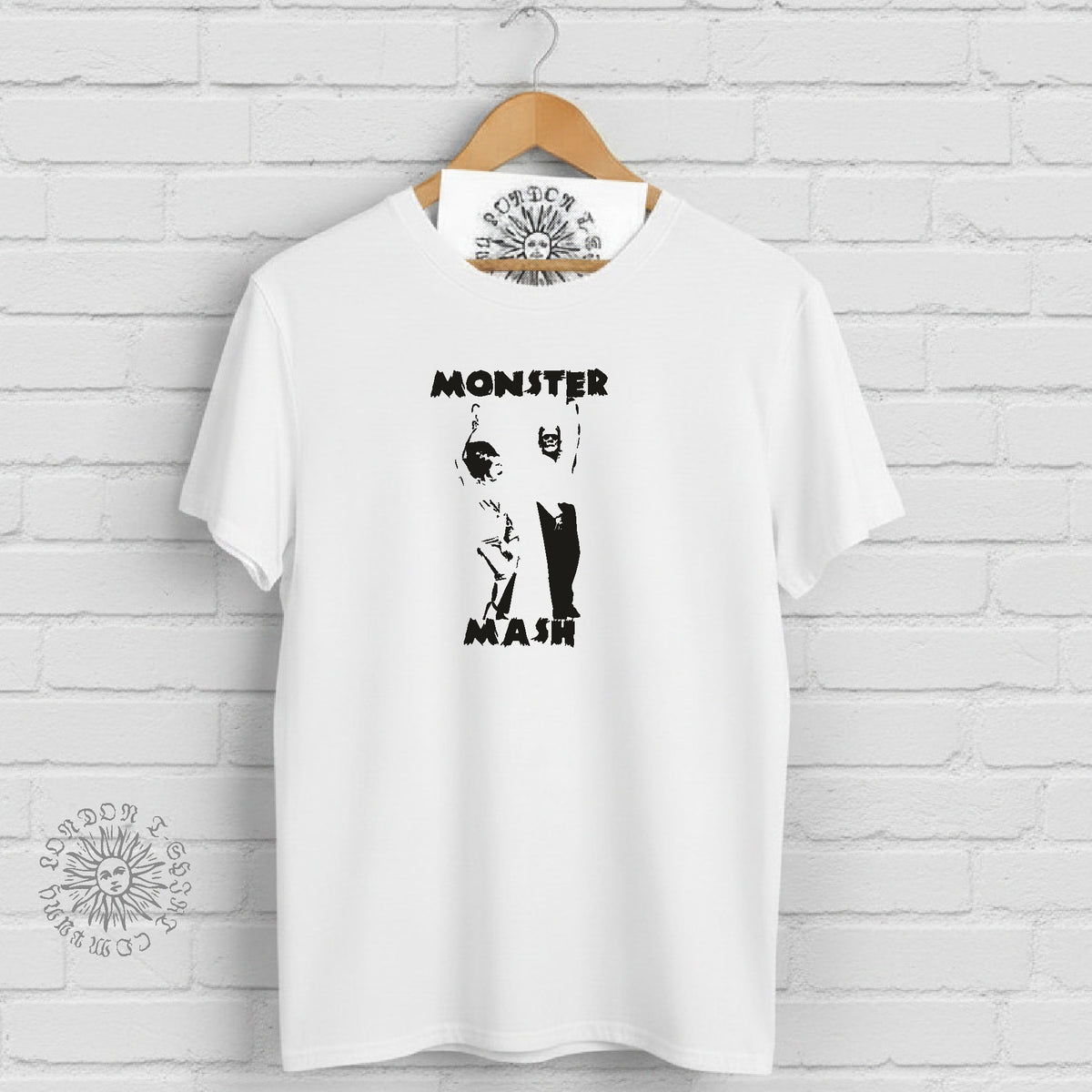 'Monster Mash' Frankenstein T-Shirt -  Retro Halloween, Various Colours