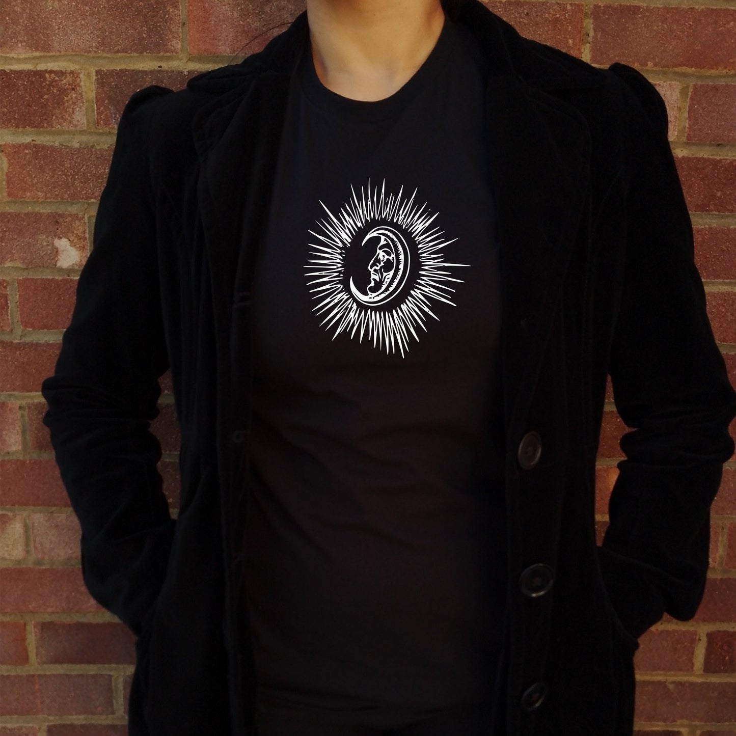 Moon Symbol T-shirt - lunar, Nature, S-XXL