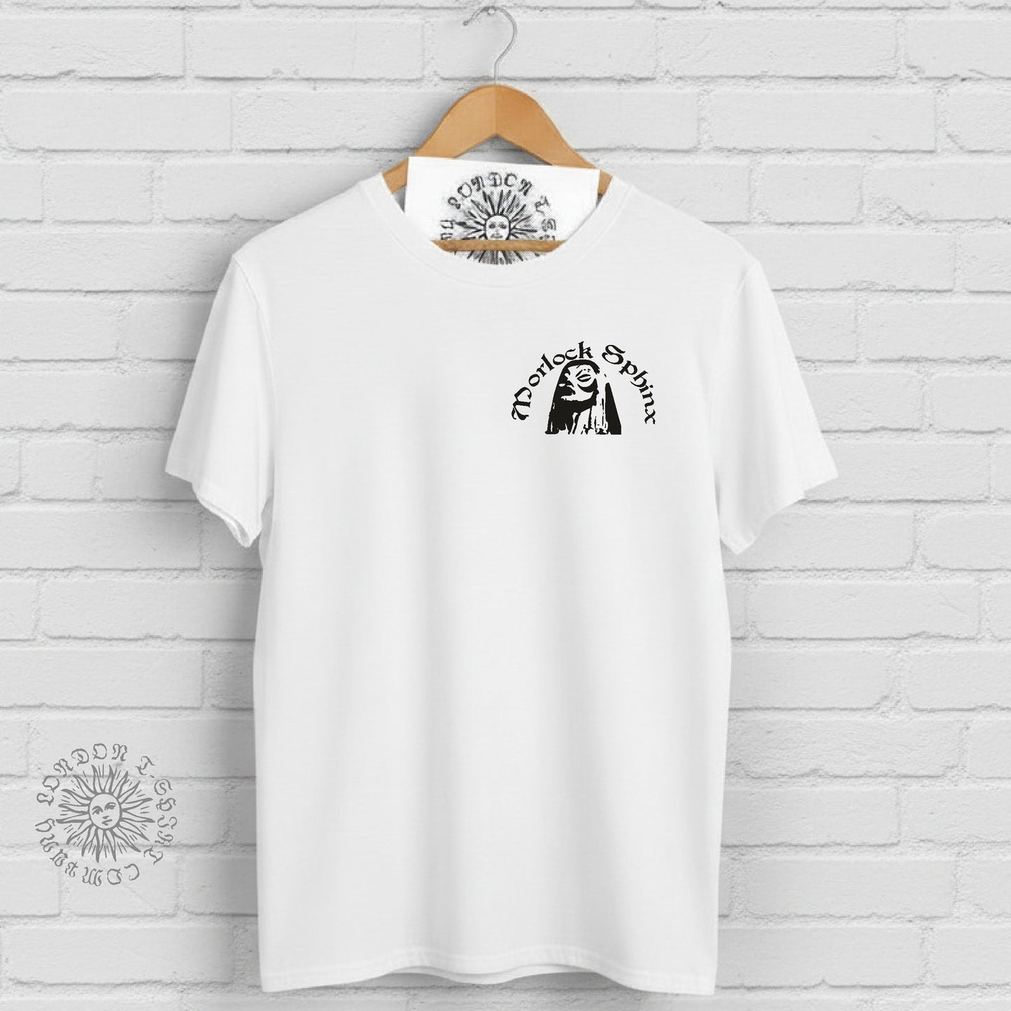 Morlock Sphinx Pocket Logo T-Shirt - Time Machine, H.G. Wells Inspired Top, Various Colours