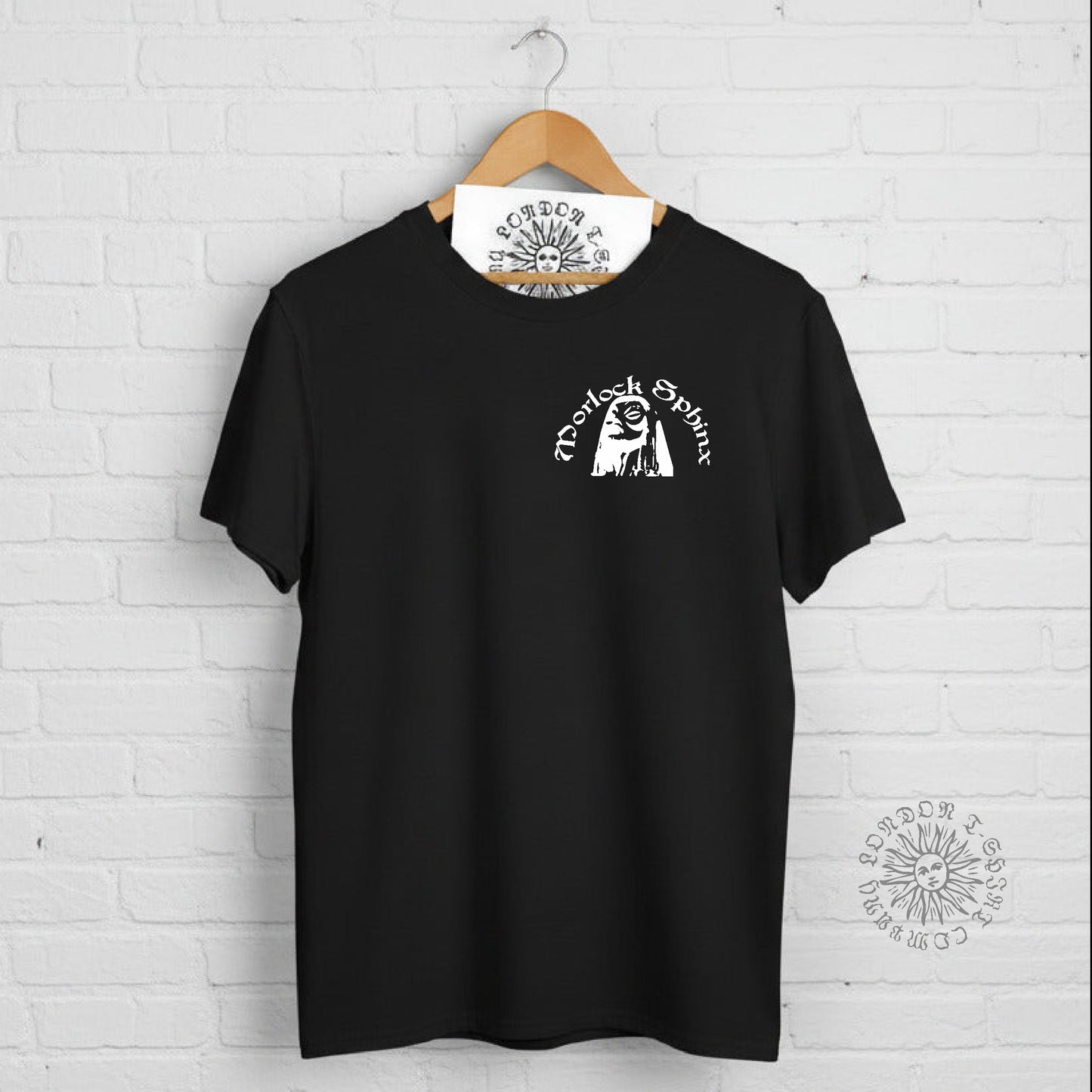 Morlock Sphinx Pocket Logo T-Shirt - Time Machine, H.G. Wells Inspired Top, Various Colours