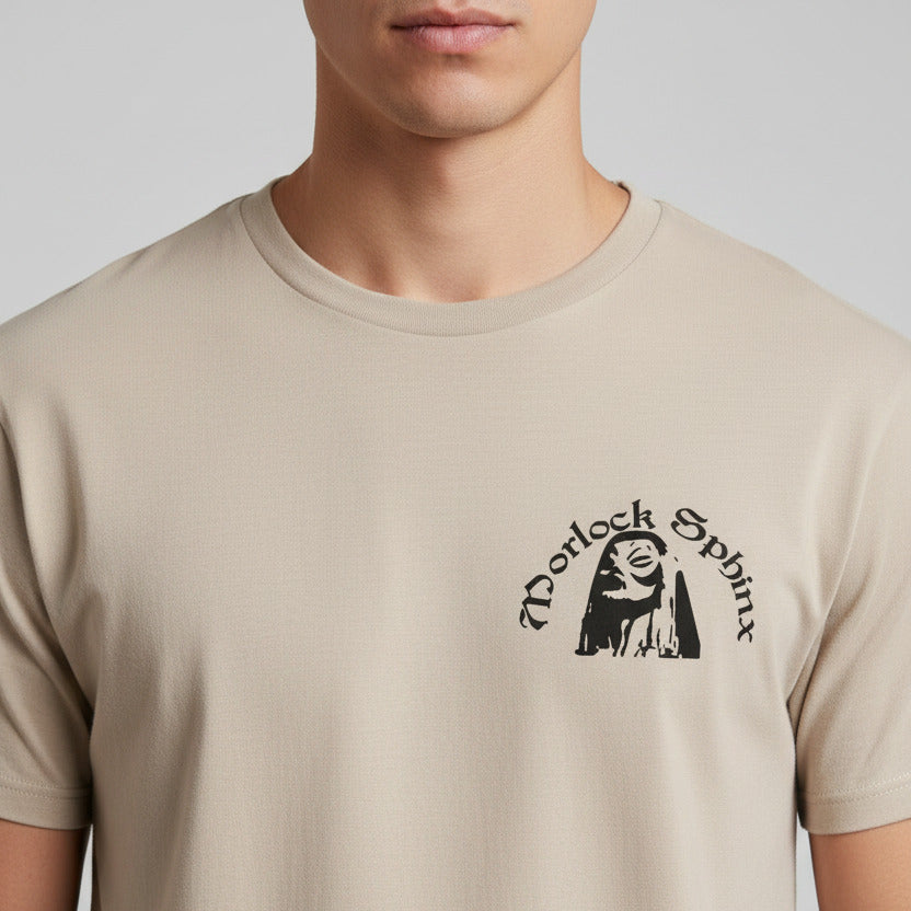 Morlock Sphinx Pocket Logo T-Shirt - Time Machine, H.G. Wells Inspired Top, Various Colours
