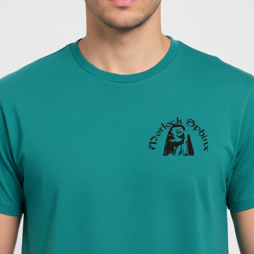 Morlock Sphinx Pocket Logo T-Shirt - Time Machine, H.G. Wells Inspired Top, Various Colours