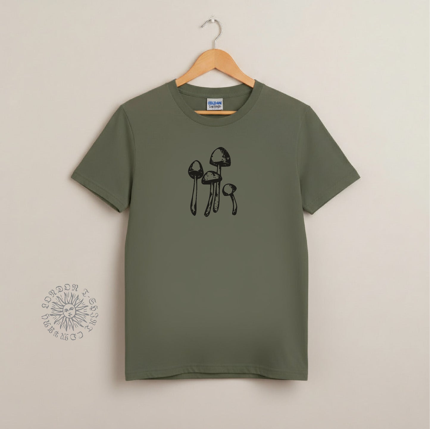 Mushrooms T-Shirt - Nature, Folk, Mycology Gift, S-XXL