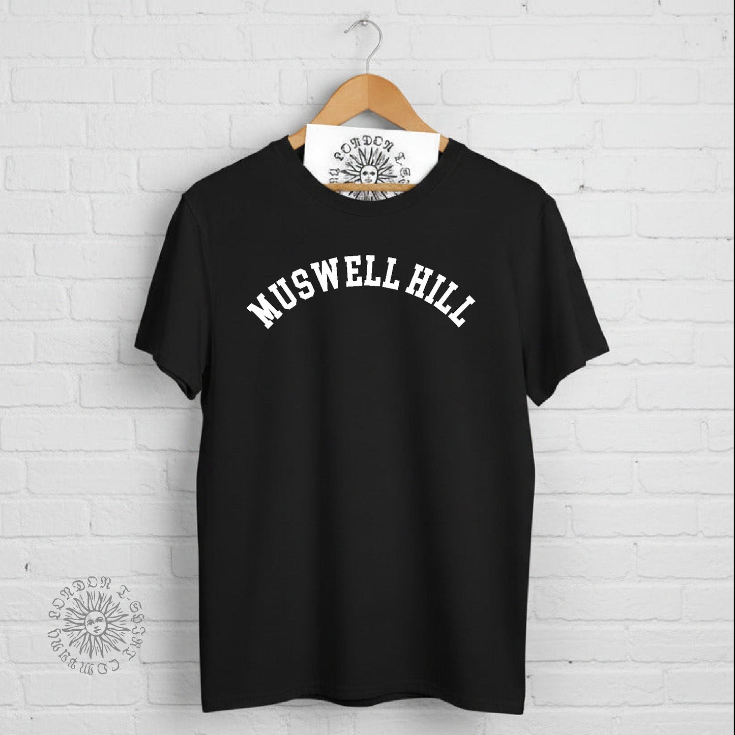 Muswell Hill T-Shirt: London Souvenir, Various Colours