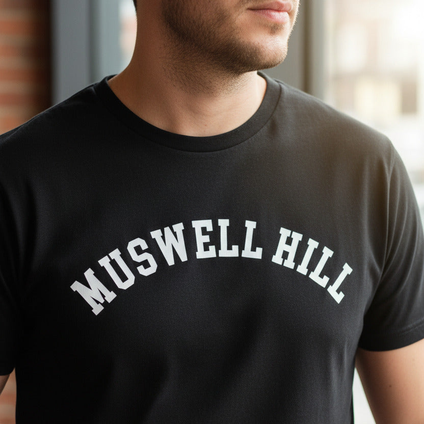Muswell Hill T-Shirt: London Souvenir, Various Colours