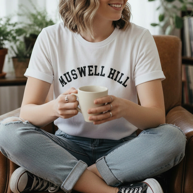 Muswell Hill T-Shirt: London Souvenir, Various Colours