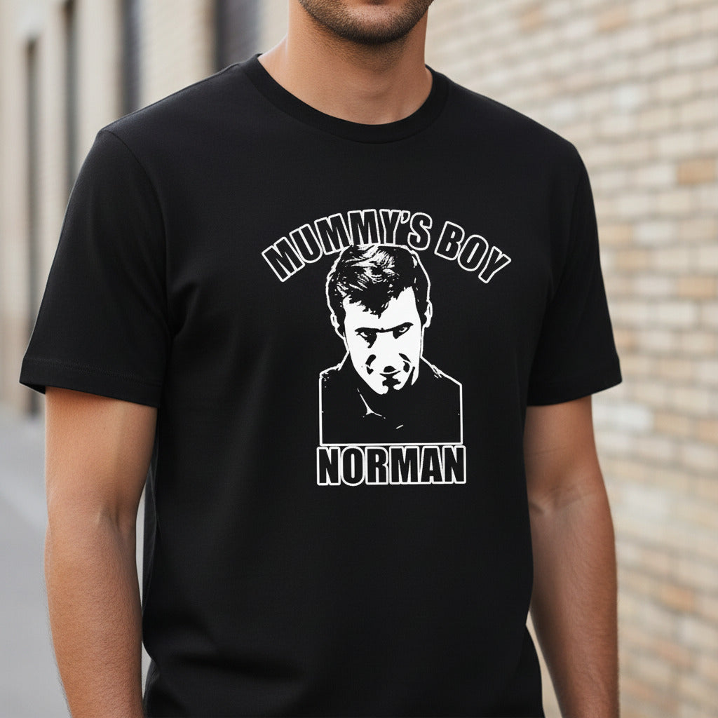 Mummy's Boy Norman, Psycho T-Shirt: Hitchcock Horror, S-XXL