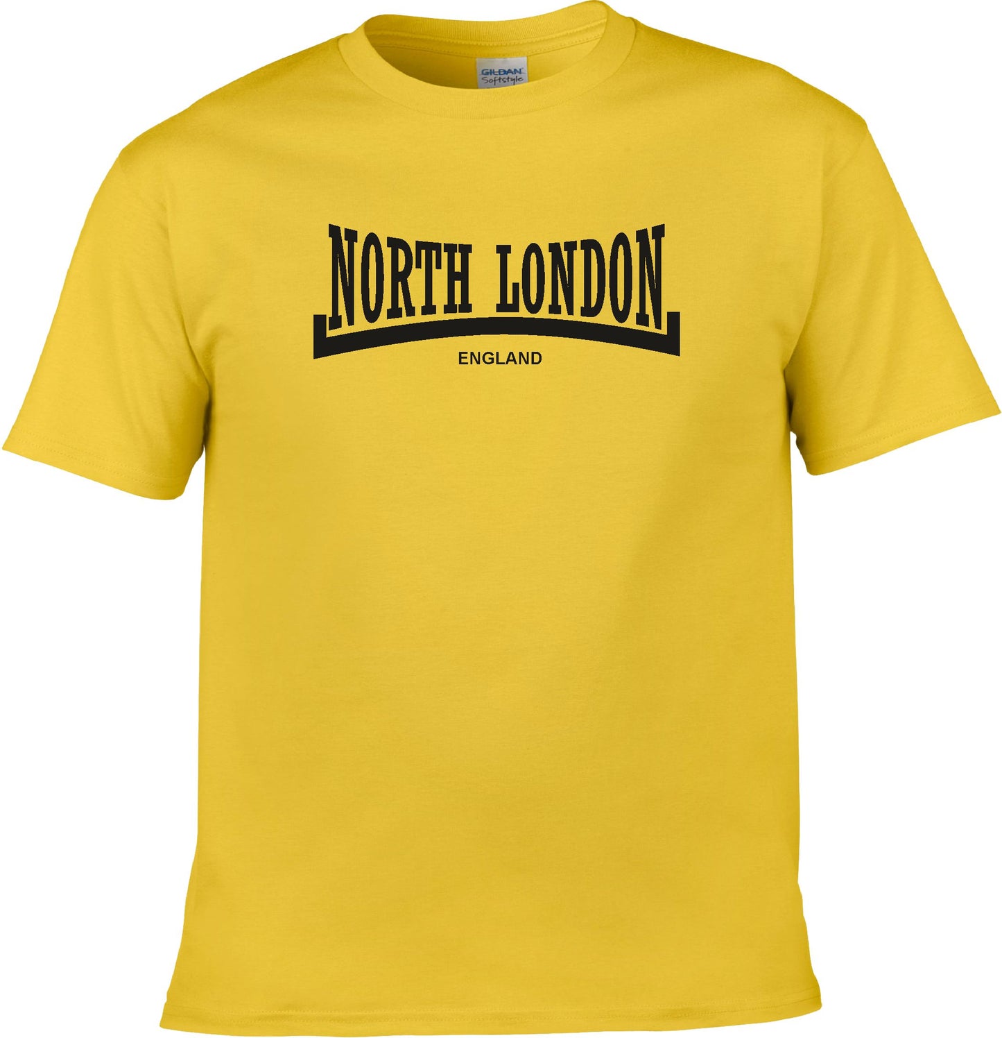 North London T-Shirt - London Souvenir, Custom Print Available, Various Colours