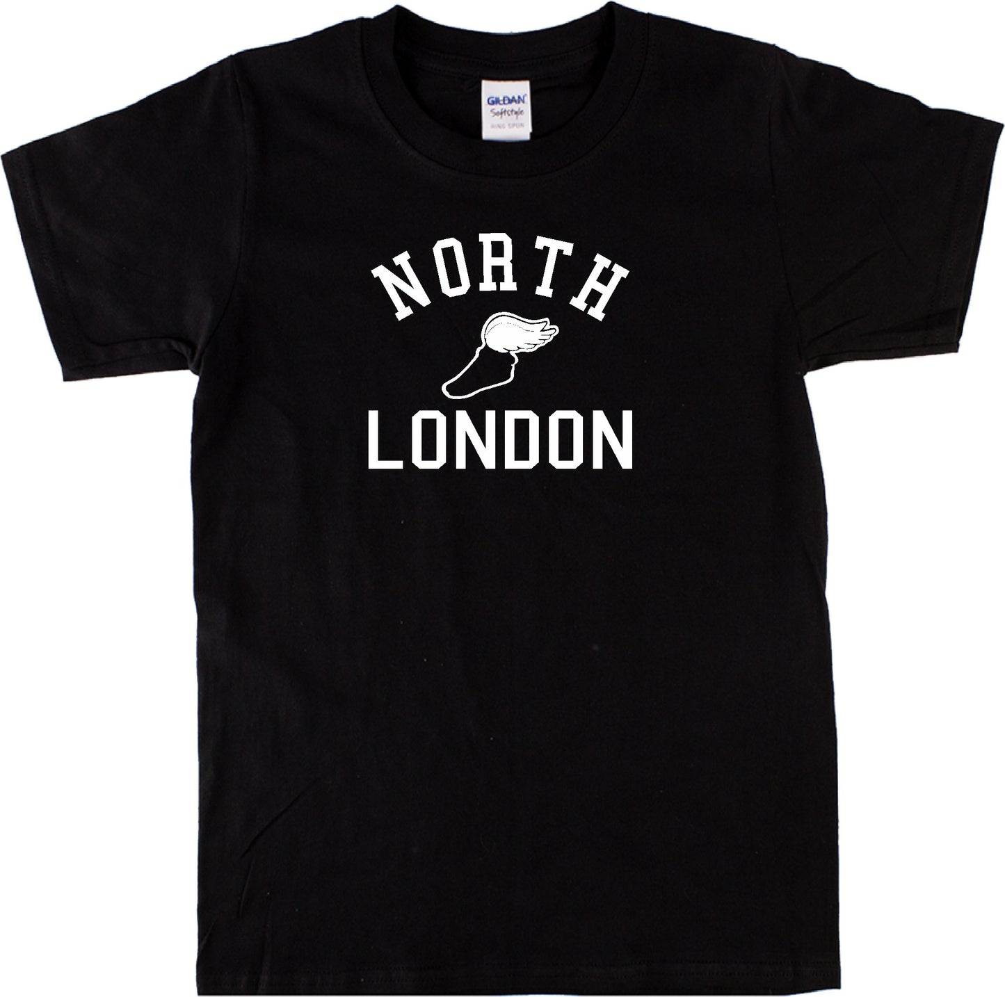 North London Retro Track T-Shirt - Running, College, Souvenir, Various Colours