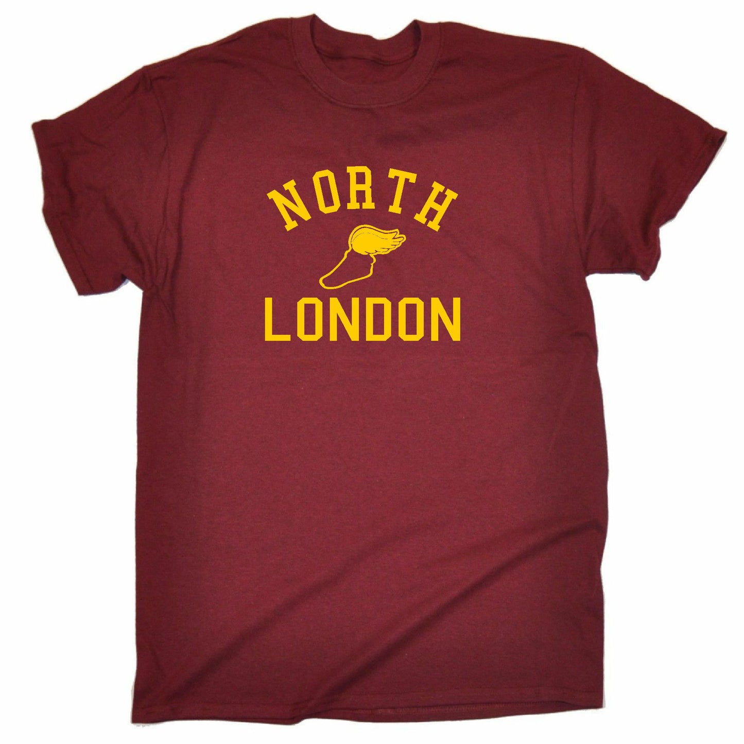 North London Retro Track T-Shirt - Running, College, Souvenir, Various Colours