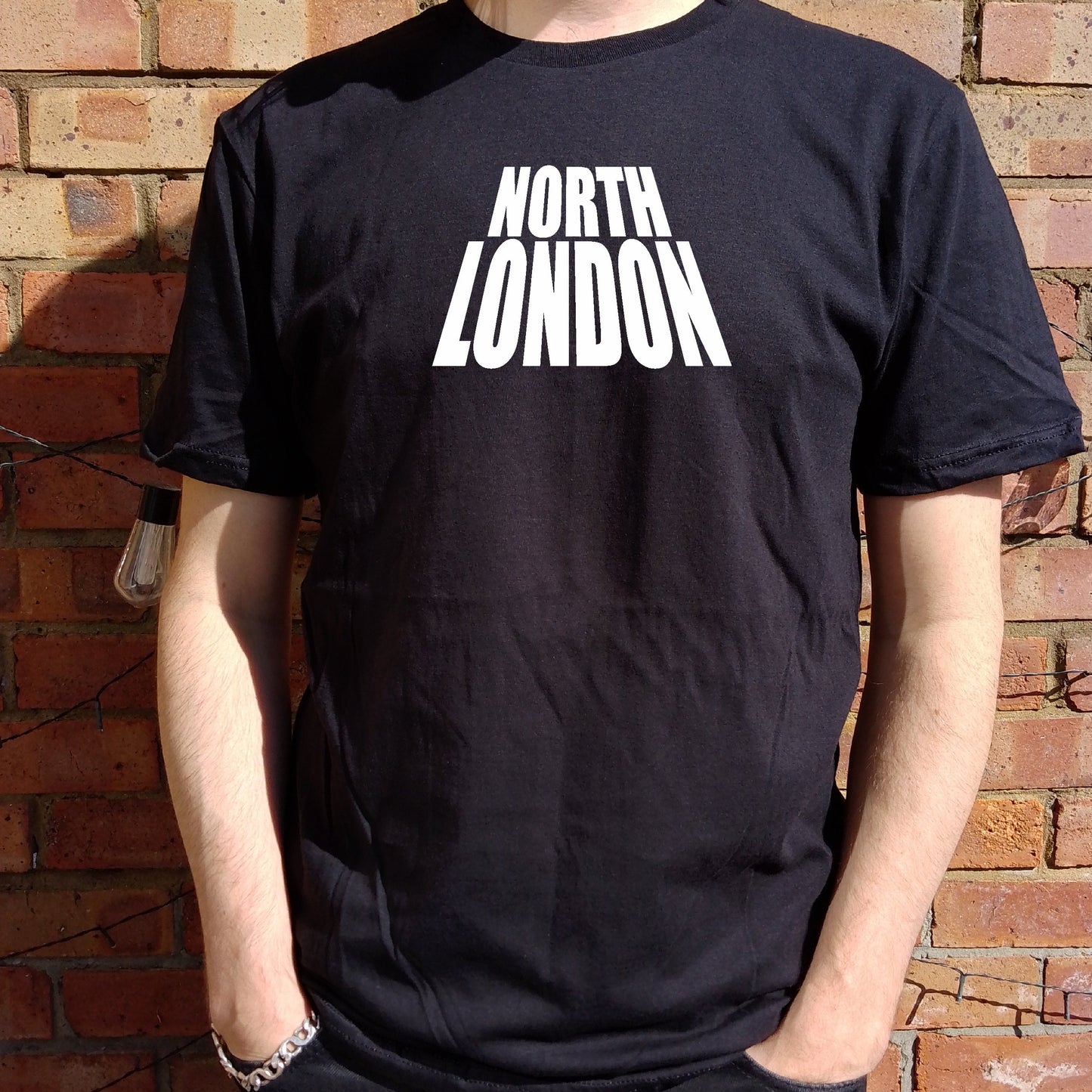 North London T-Shirt - London Souvenir, Retro 70s Style, Various Colours