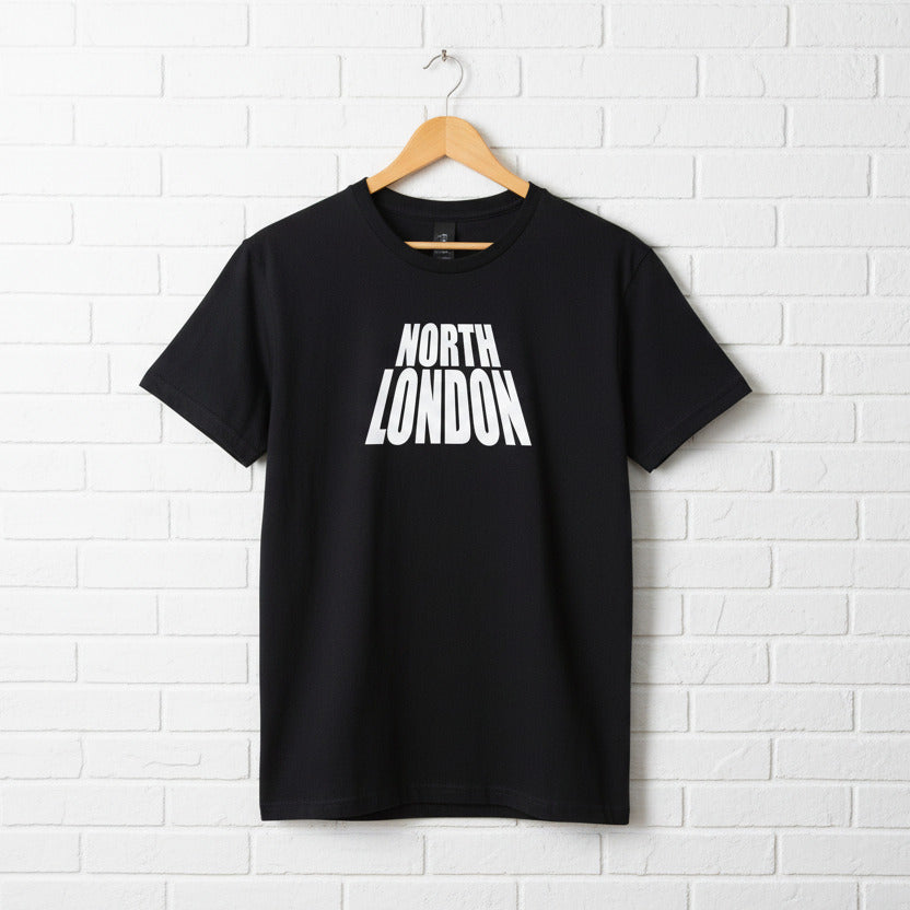 North London T-Shirt - London Souvenir, Retro 70s Style, Various Colours