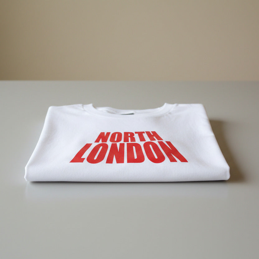 North London T-Shirt - London Souvenir, Retro 70s Style, Various Colours