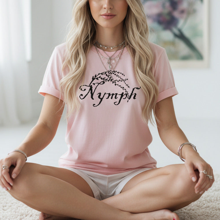 Nymph TShirt: Mythology, Spirit of Nature, Various Colours