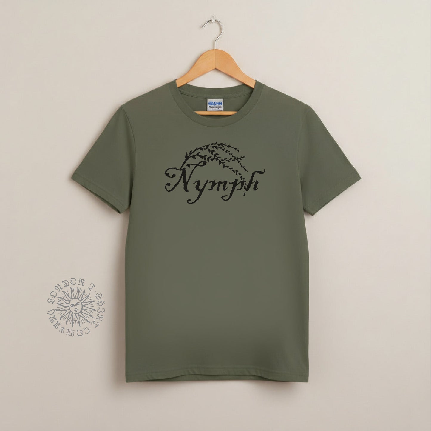 Nymph TShirt: Mythology, Spirit of Nature, Various Colours