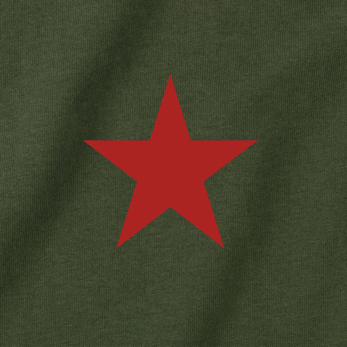 Red Star Organic Cotton T-Shirt - Retro Punk Top, Protest Tee, Various Colours