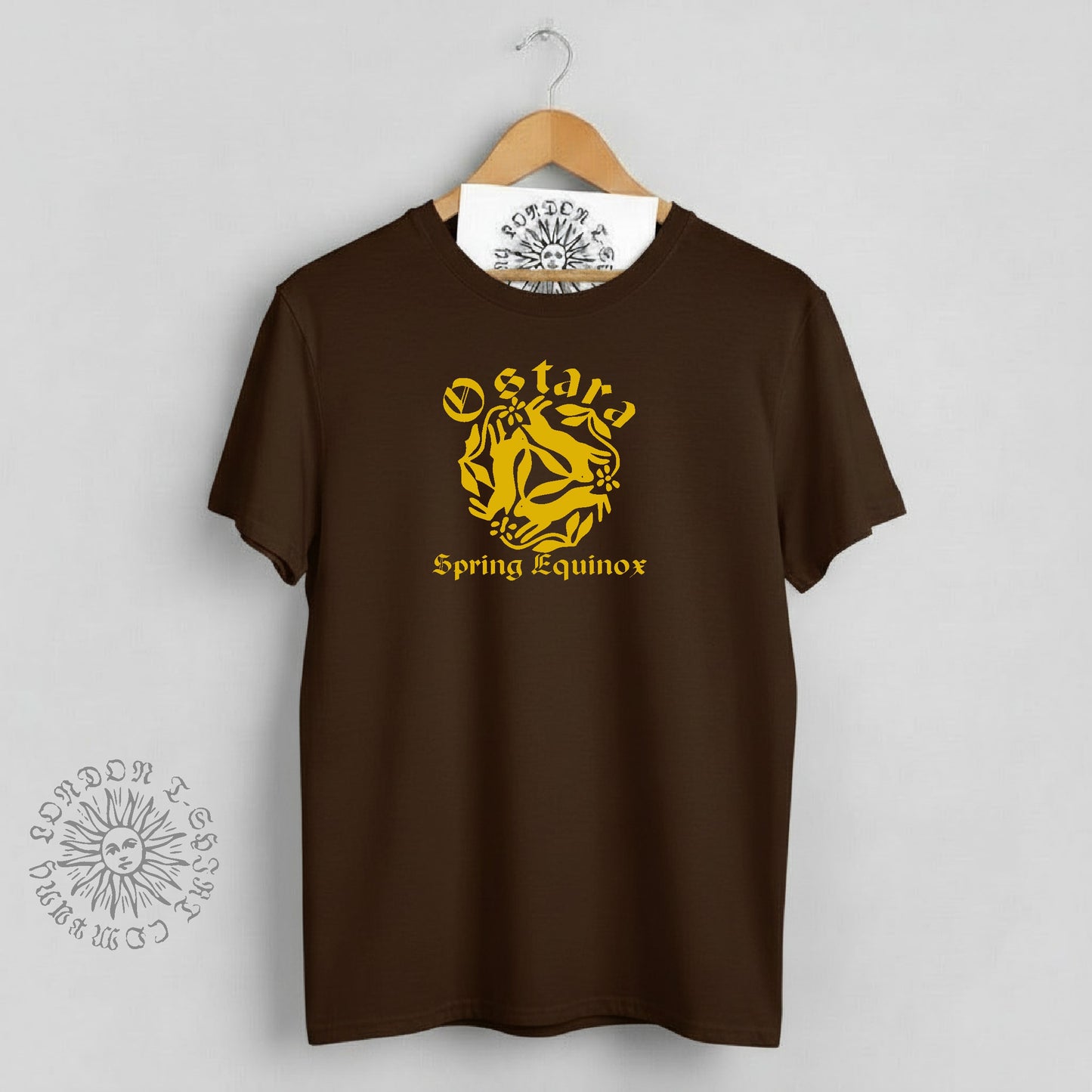 Ostara Spring Equinox T-Shirt: Hares, Various Colours