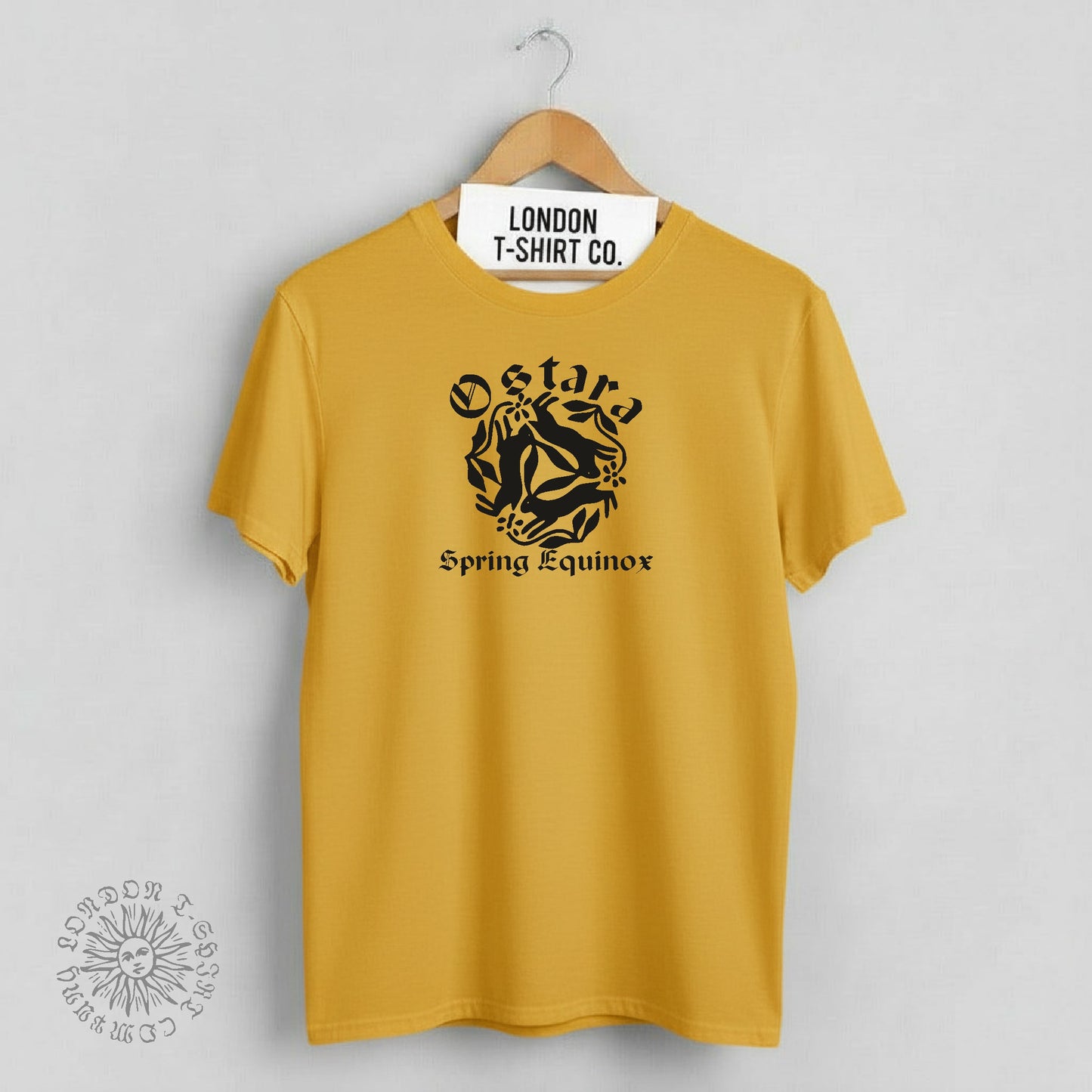 Ostara Spring Equinox T-Shirt: Hares, Various Colours