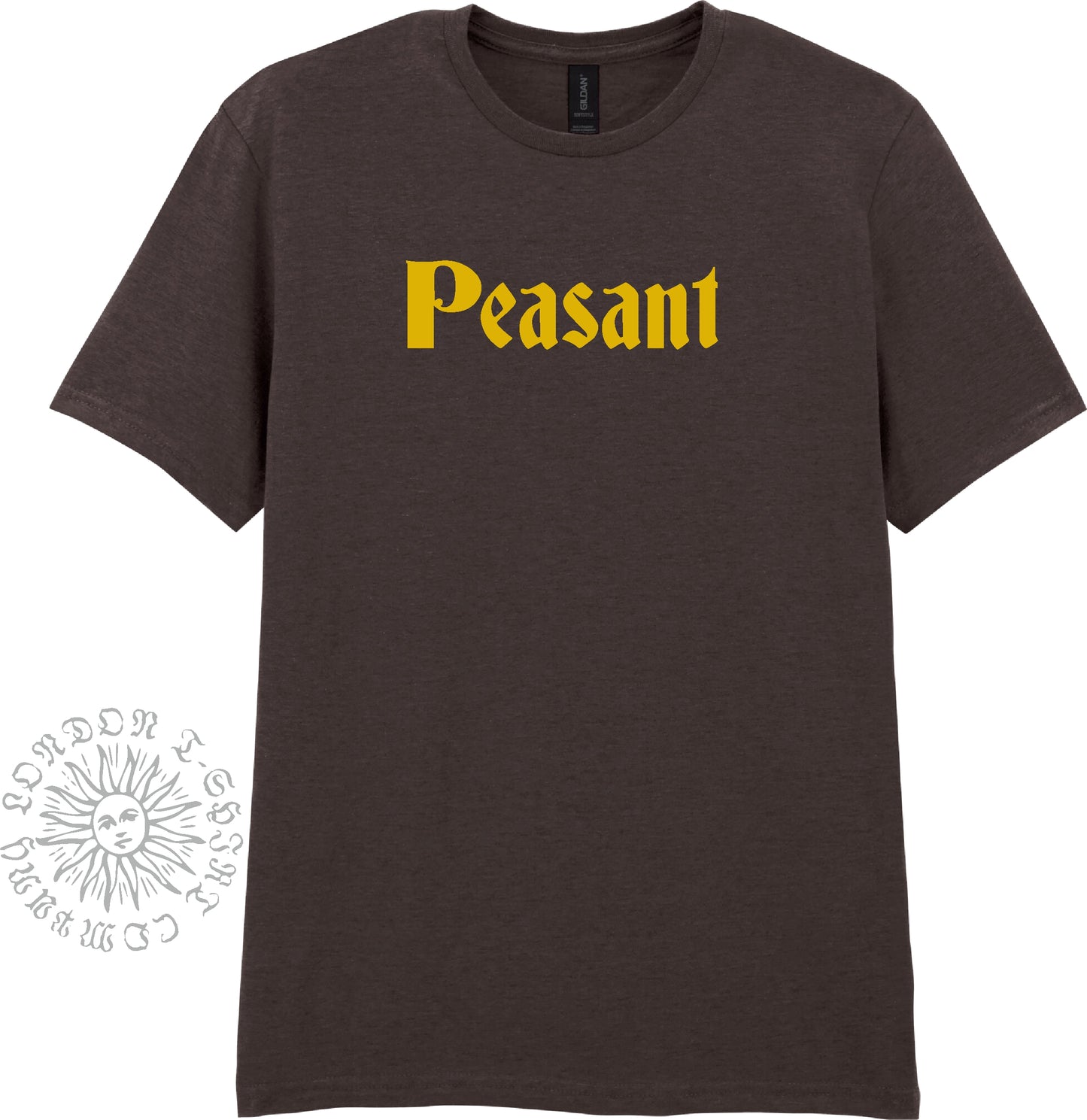 Peasant T-Shirt - Folklore Souvenir Top, Medieval Style, Protest, Various Colours