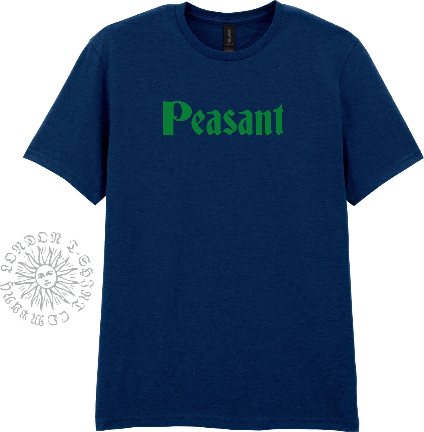 Peasant T-Shirt - Folklore Souvenir Top, Medieval Style, Protest, Various Colours