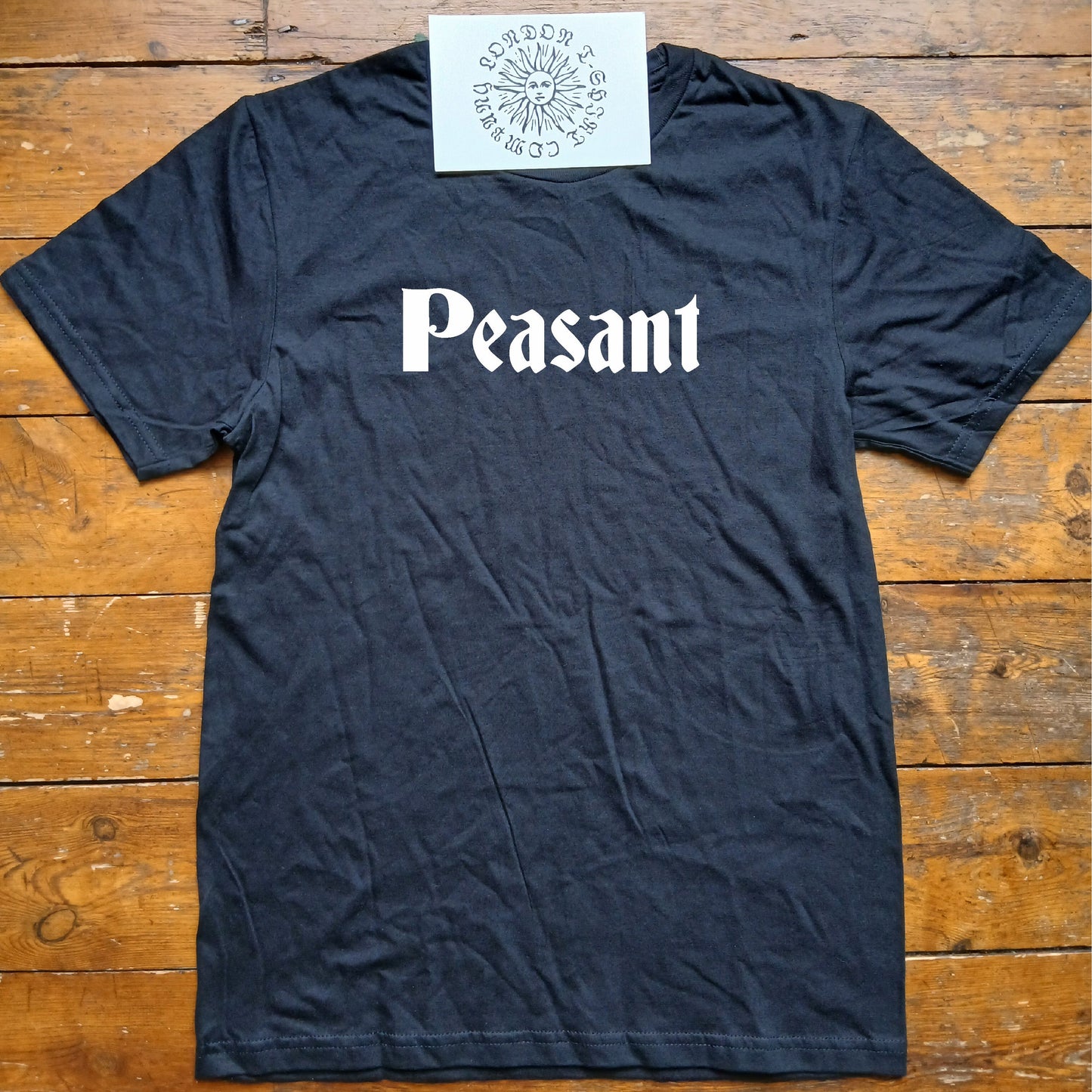 Peasant T-Shirt - Folklore Souvenir Top, Medieval Style, Protest, Various Colours