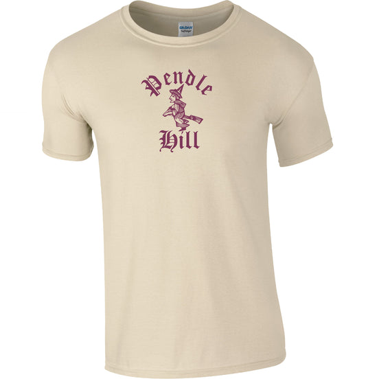 Pendle Hill T-Shirt - Witch Folklore, Lancashire Souvenir, Various Colours