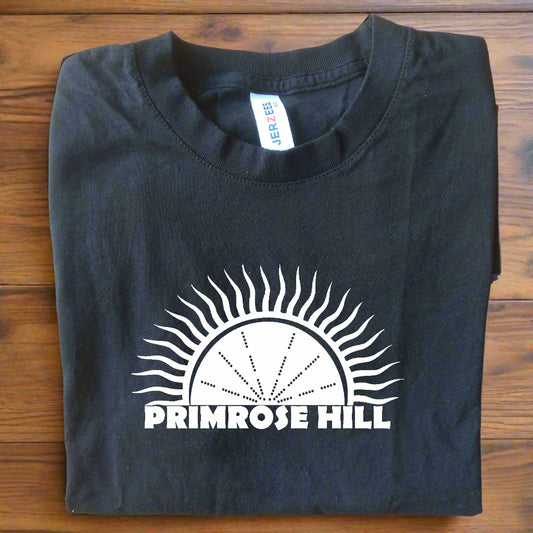 Primrose Hill, London Organic Cotton T-Shirt - William Blake Inspired Souvenir Top, Various Colours