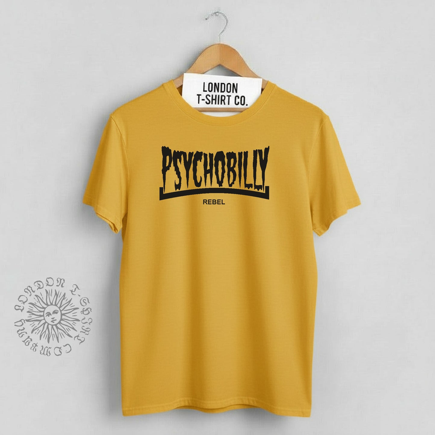Psychobilly Rebel T-Shirt - Rockabilly, Punk Rocker, Various Colours