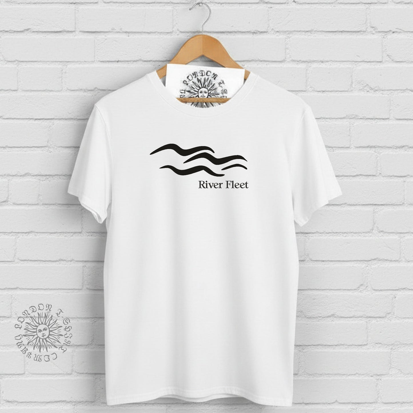 River Fleet T-Shirt - Hampstead - Thames, Subterranean London Souvenir, Various Colours