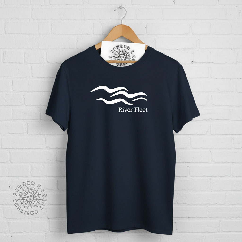 River Fleet T-Shirt - Hampstead - Thames, Subterranean London Souvenir, Various Colours