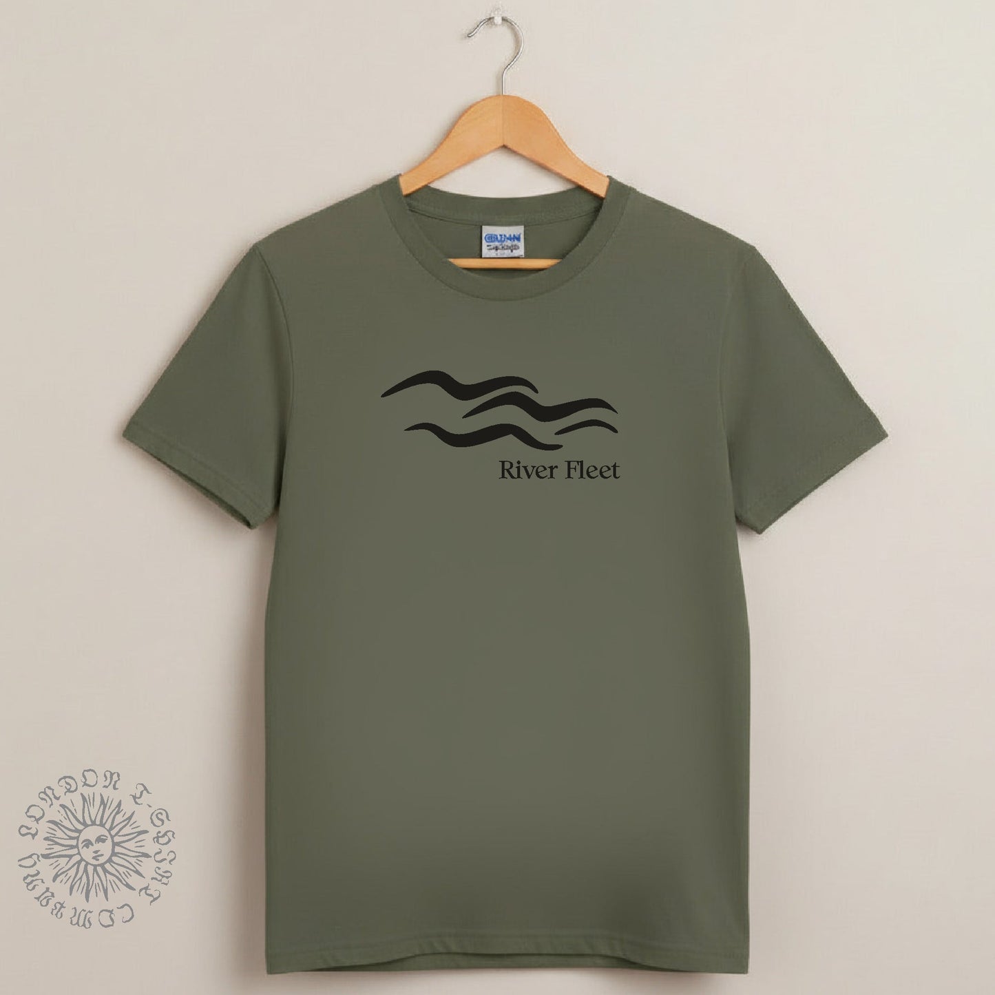 River Fleet T-Shirt - Hampstead - Thames, Subterranean London Souvenir, Various Colours