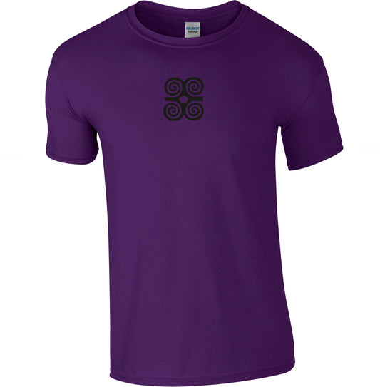 Ram's Horns Symbol T-Shirt - Tribal, Adinkra, Dwennimmen, Various Colours