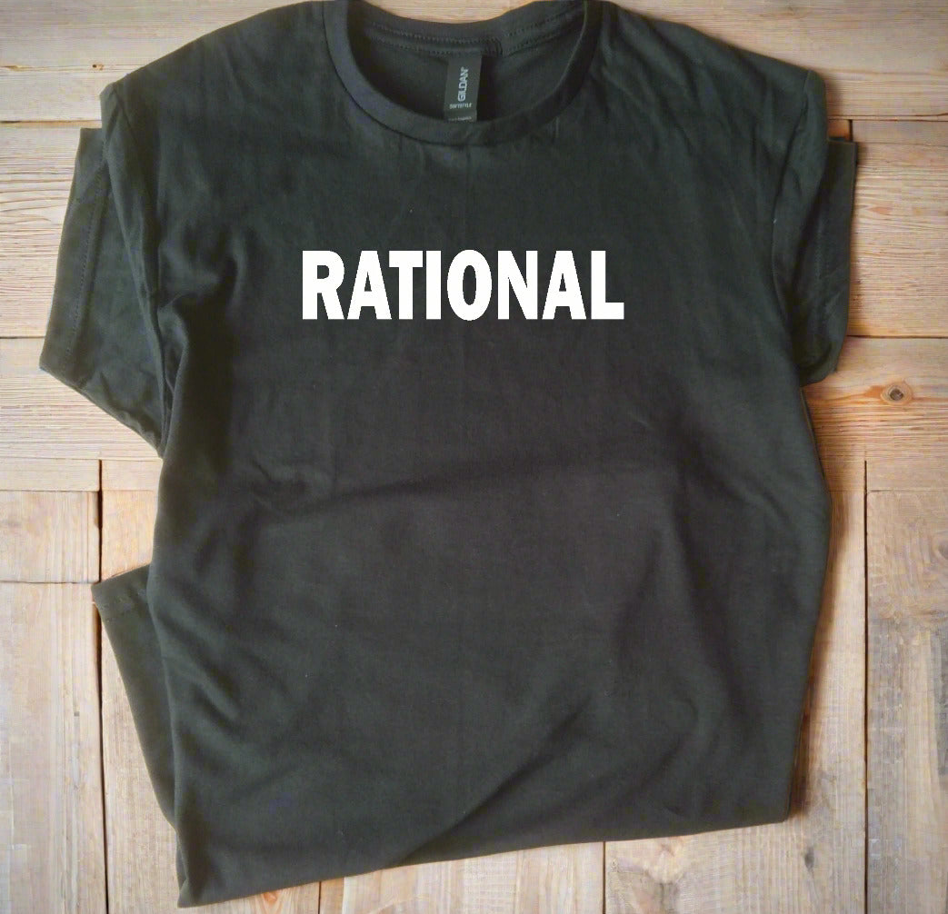 Rational T-Shirt - As Worn By Iggy Pop, 60s Punk, Rock And Roll, The Stooges Style, Various Colours