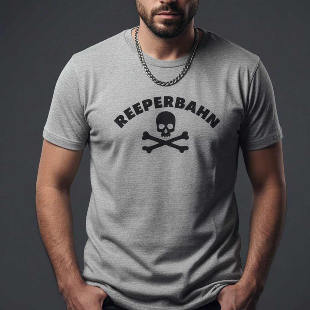 Reeperbahn, Hamburg Souvenir T-Shirt - St.Pauli, Germany, Punk Rock, Red Light,