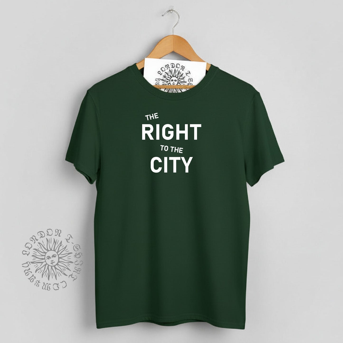 The Right To The City T-Shirt: Protest Top Inspired By Henri Lefebvre, S-XXL