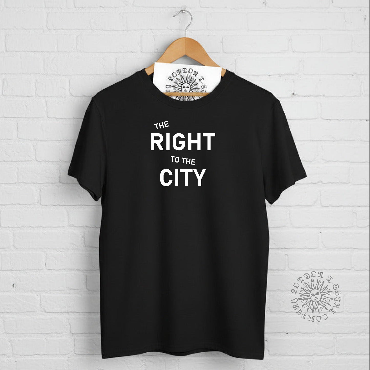 The Right To The City T-Shirt: Protest Top Inspired By Henri Lefebvre, S-XXL