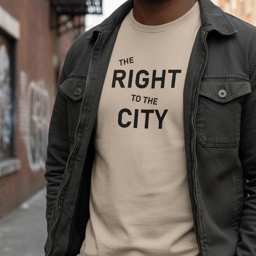 The Right To The City T-Shirt: Protest Top Inspired By Henri Lefebvre, S-XXL