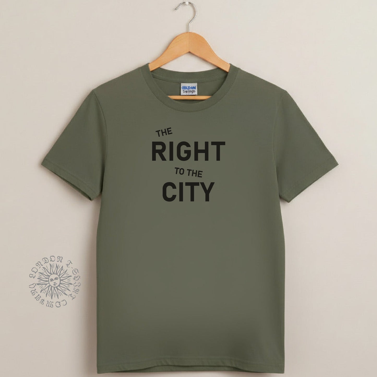 The Right To The City T-Shirt: Protest Top Inspired By Henri Lefebvre, S-XXL