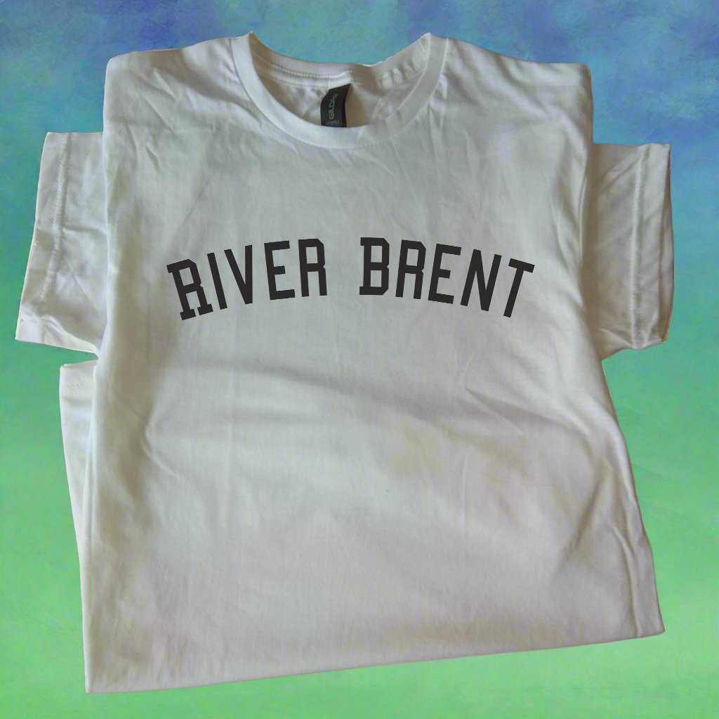 River Brent T-Shirt - NW London Souvenir, Various Colours